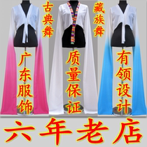 Sleeve opera childrens adult classical dance practice swing sleeve dance suit performance suit Tibetan sleeve female Chiffon elegant