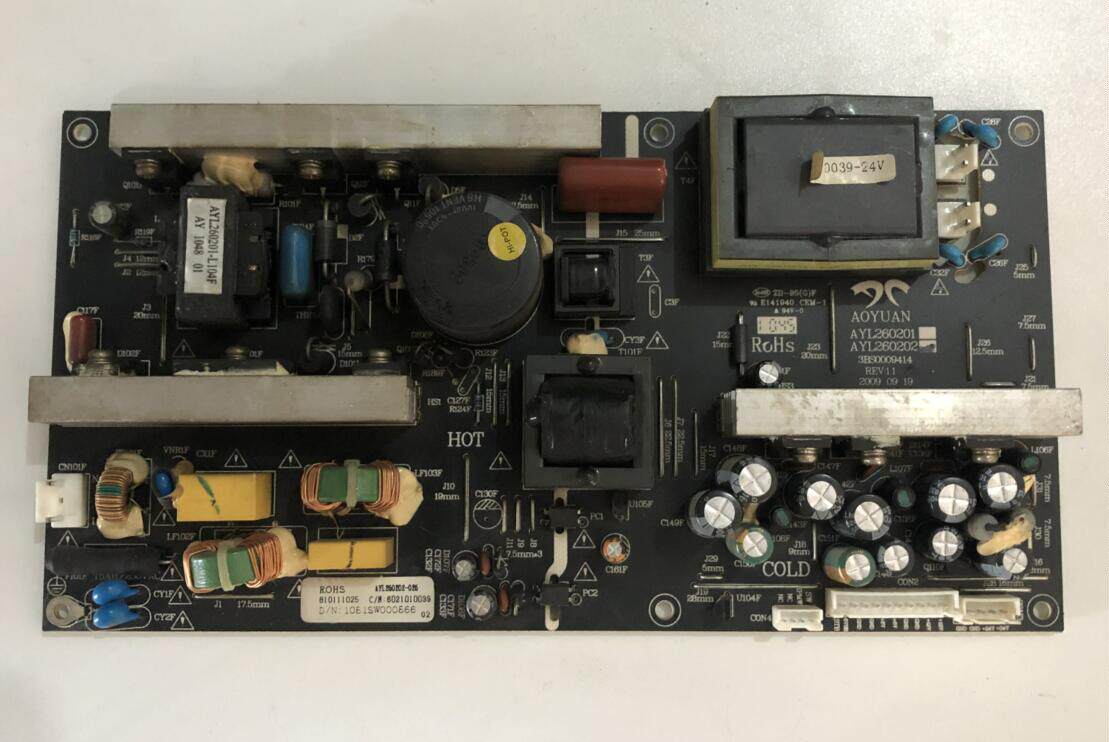 HKC Huike L26A7 L26A5 L26A8 26 inch LCD TV power board high voltage board backlit boost board