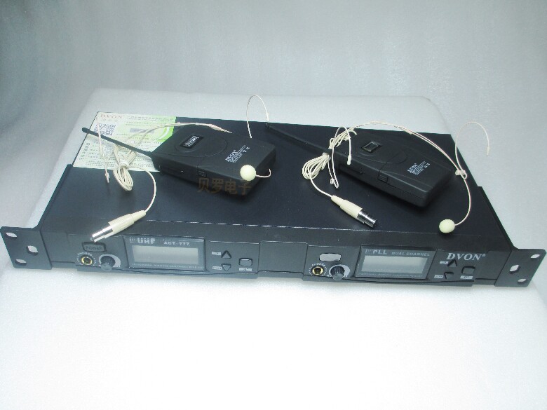 DVON dihuaao A- 9090U ACT-777 wireless microphone microphone U segment bee head wear collar clip