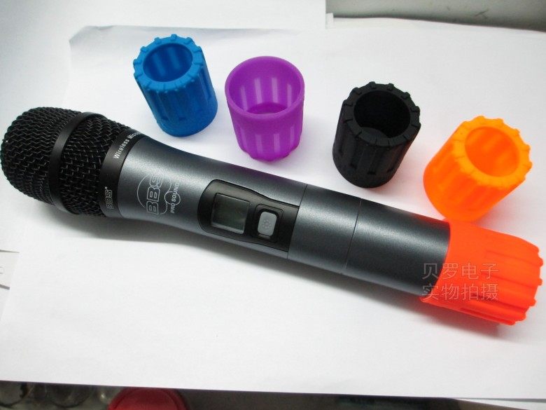 Wireless microphone k100 k300 4500 666B 4100 lower section protective sleeve rubber cover rear cover 