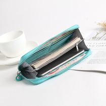 Nylon cloth anti-splash wallet womens simple and lightweight single-layer long hand-held womens bag ID card bag coin purse wallet