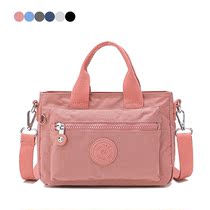Hand-held messenger dual-use bag womens fashion trend lightweight nylon cloth anti-splashing casual all-match shopping small shoulder bag
