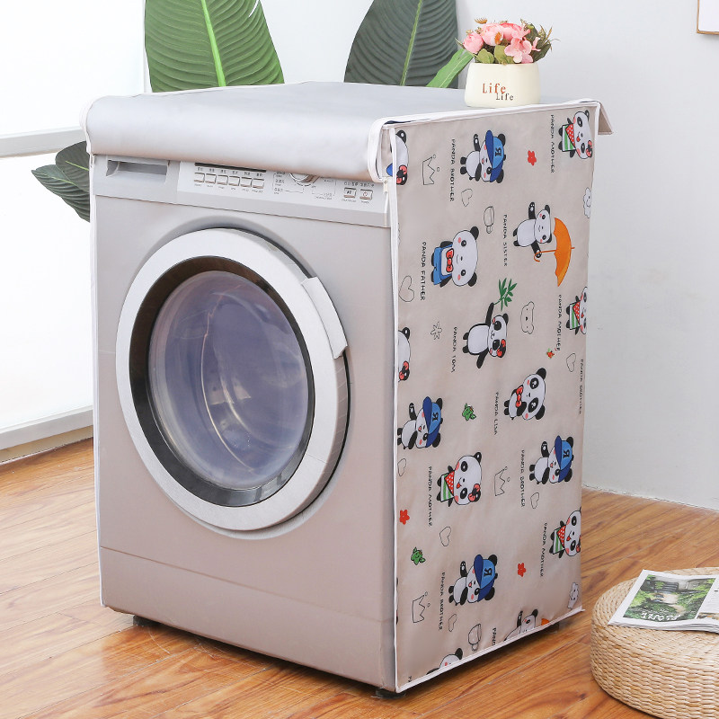 Drum washing machine cover waterproof sunscreen Heermei's little swan dustproof cover cover cover automatic wave wheel special universal