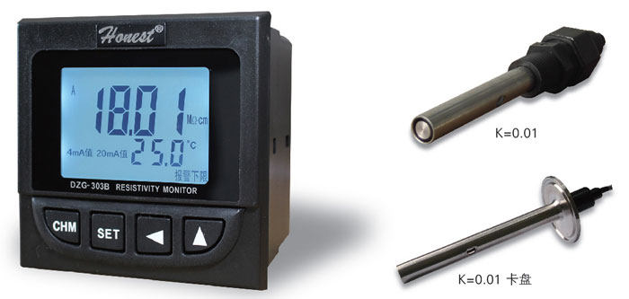 上海诚磁DZG-303B（LCD-A）电阻率仪 饮用水制药水监测控制可开票