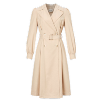 Koradior Koradior 2024 new autumn style fashionable age-reducing temperament versatile windbreaker jacket for women solid color