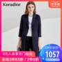 Koradior / 珂莱蒂尔 2019 hè mới áo khoác mỏng phần giữa thời trang mỏng - Trench Coat áo khoác nữ form rộng