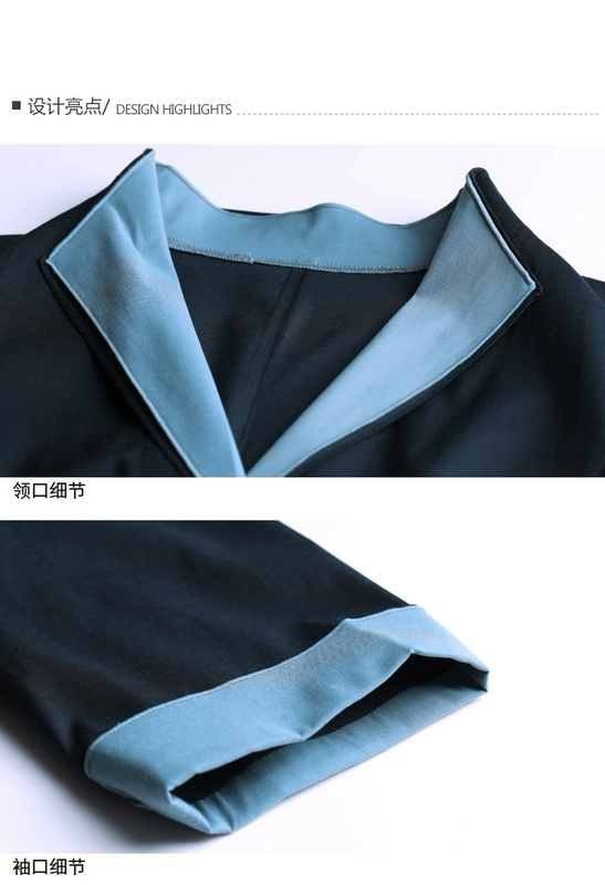 Koradior / 珂莱蒂尔 2019 xuân mới ngắn tay áo khoác mỏng thời trang áo khoác nữ - Trench Coat