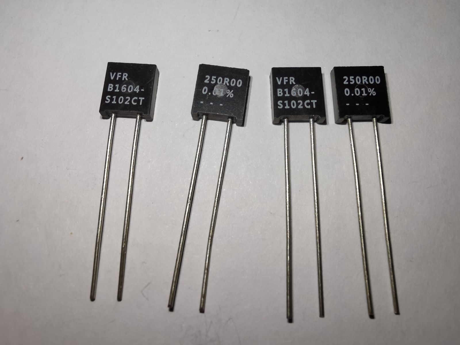 VISHAY low temperature drift precision non-inductive metal foil resistor RNC90Y S102C 1-0 005% 1-5ppm