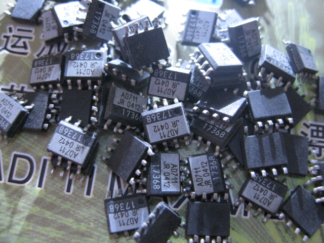 Active price disassembly device AD711JR low offset voltage high-speed BIFET single op amp