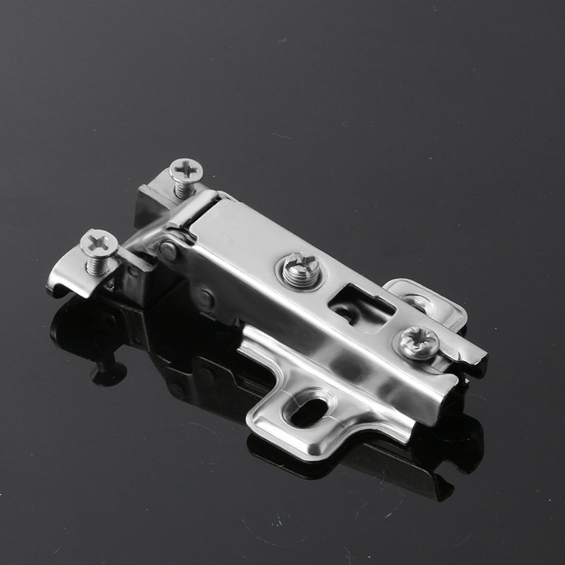 Gun gray black cabinet Aluminum alloy door hinge Aluminum frame glass display cabinet bookcase Stainless steel damping wine cabinet hinge