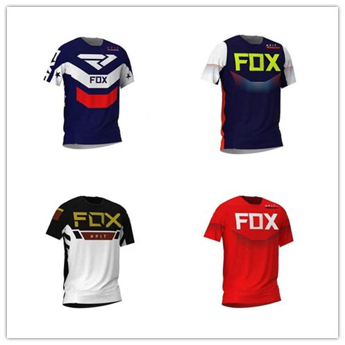 2021 New Mountain Car Clothes Outdoor Sports T - shirts for men and women short - sleeved Summer Motorcycle Costumes