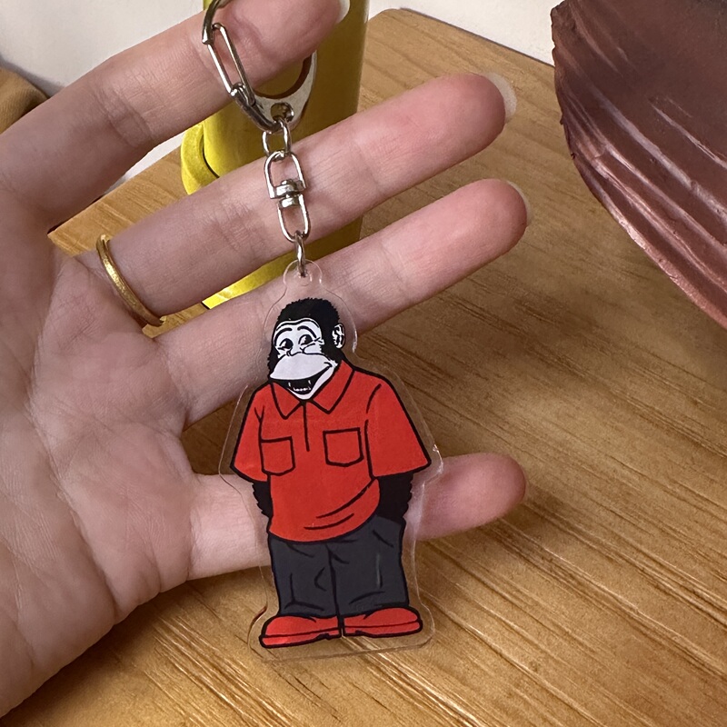 Bendavis Acrylic Keychain Backpack Pendant Car Key Accessories