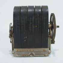 Western antiques 1910s vintage telephone movement magnet generator accessories lack of hand crank science ornaments