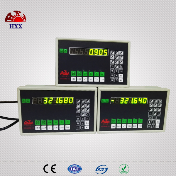 New Hengxing Star GCS899-2c two-axis small table with RS232 serial encoder grating digital display meter