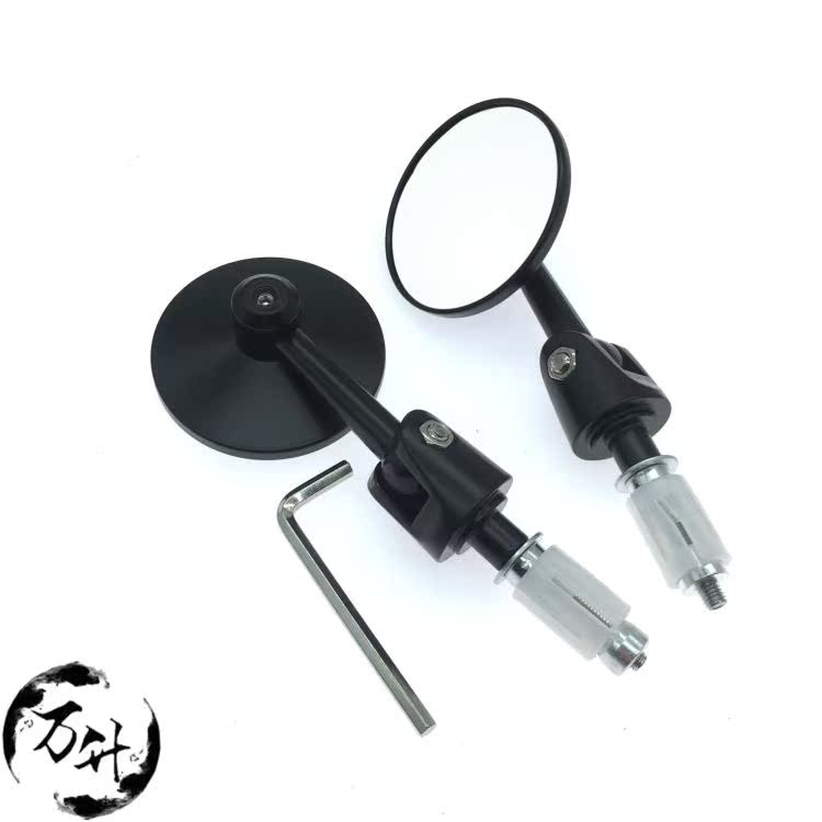 Xe máy điện xe tay ga sửa đổi gương chiếu hậu gương chiếu hậu tay cầm gương GN Tianjun Ranger sửa đổi gương tay - Xe máy lại gương gương xe airblade