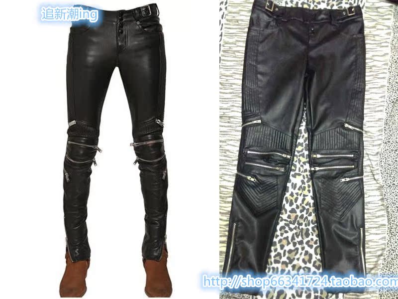 Pantalon cuir homme BUYBARLY - Ref 1491316 Image 7