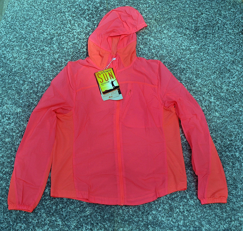 Domestic brand female sun - protection long - sleeved coat outdoor running mountain climbing skin clothes