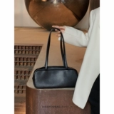 Вместительная и большая небольшая дизайнерская минималистичная сумка на одно плечо, французский стиль