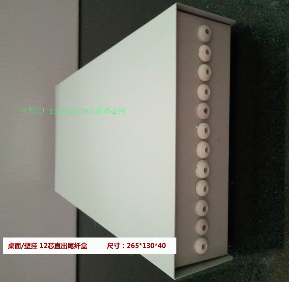 12-core pigtail type optical fiber terminal box 12-core fiber-out type optical cable terminal box fiber optic terminal box with fusion fiber tray