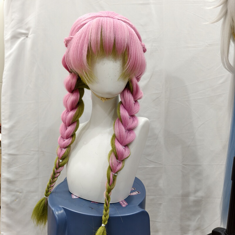 Kanroji Mitsuri Cosplay Wig Finished Style