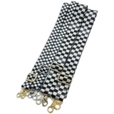 Шахматы, сумка, аксессуар для сумки, ремешок для сумки, подтяжки, бретели, коллекция 2022, 2.5см, 3.8см