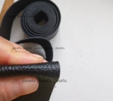 Черный кожаный аксессуар для сумки, из натуральной кожи