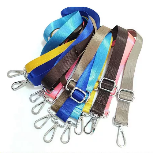 Красный нейлоновый ранец, стальной металлический ремешок для сумки из нержавеющей стали