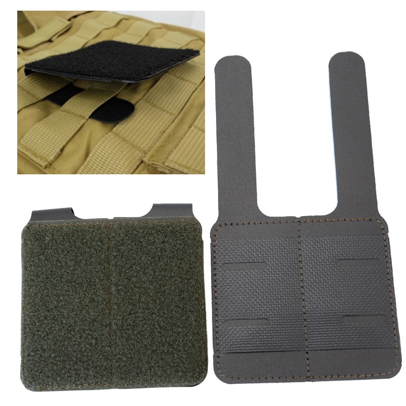 Outdoor MOLLE system morale sticker hard conversion base function magic hair surface seat DIY personalized accessories