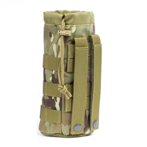 1000D CORDURA outdoor sports 9cm diameter water bottle bag MOLLE tactical 1 5L water cup water bottle bag