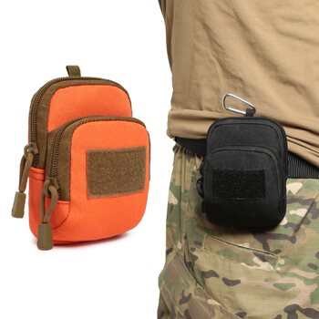 Outdoor sports and leisure wear belt key storage small waist bag card id carry-on bag headphone bag coin purse