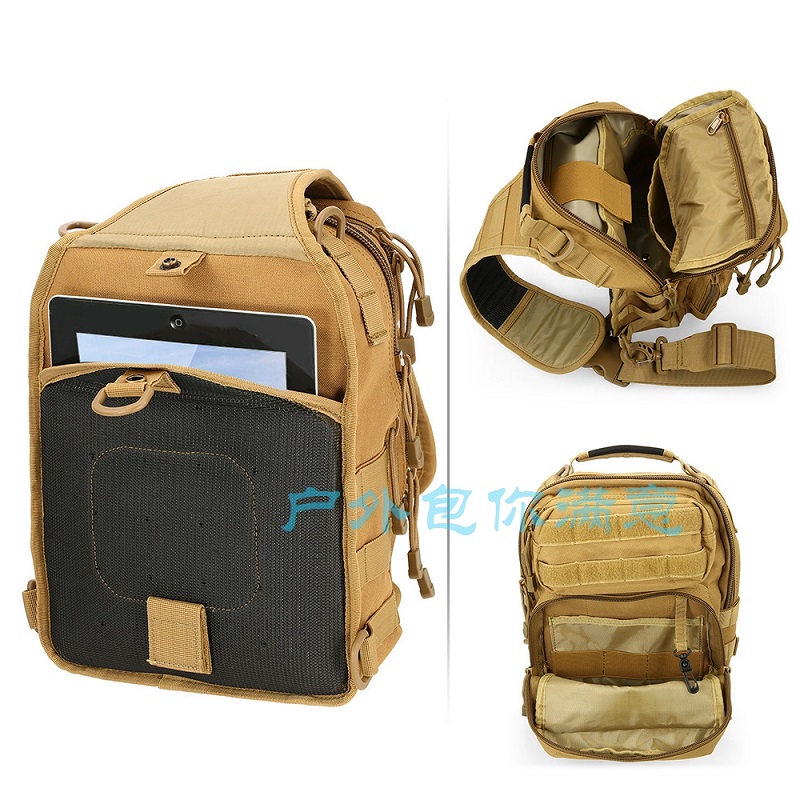 Mã hóa 800D Vật liệu Oxford để tăng ngụy trang quân sự ngoài trời chiến thuật túi đeo vai đeo ba lô leo núi túi zara