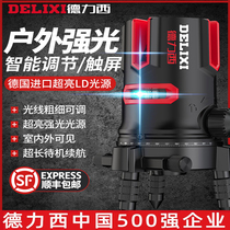 Dreshi infrared import gradienter high precision bright light thin line 35 line green light laser automatic line-of-line outdoor
