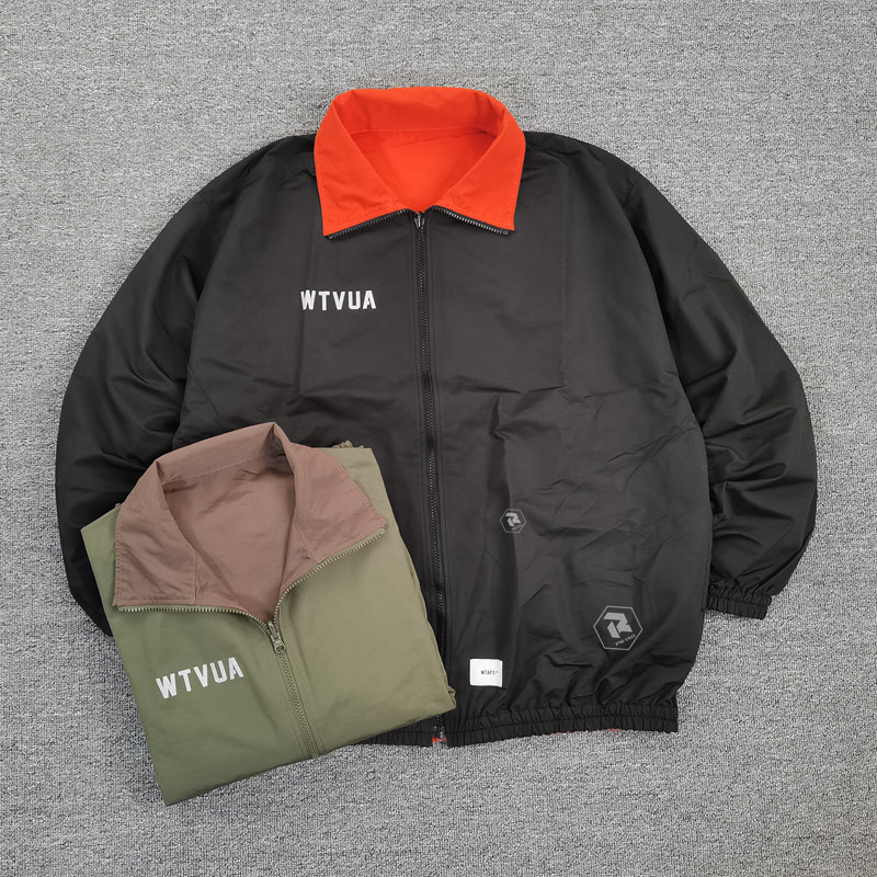 飄渺現貨WTAPS SLEEP OVER JACKET COPO TAFFETA雙面穿夾克男19SS - Taobao