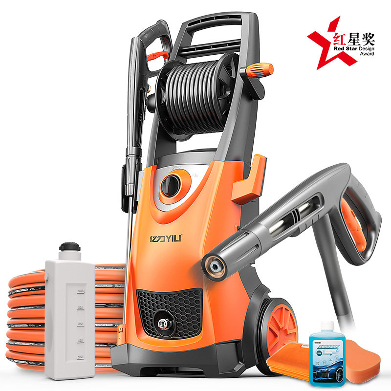 100 million Force 6 33SG-150B pure copper induction motor ultra silent 2200W High pressure water gun machine washing machine cleaner