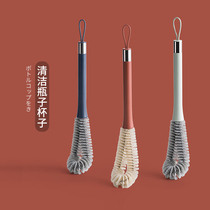 Kitchen Cup Brush Long Handle Wash Cup Deviner Home Milk Bottle Insulated Cup Gap No Dead End Small Hairbrush Cleaning Suit