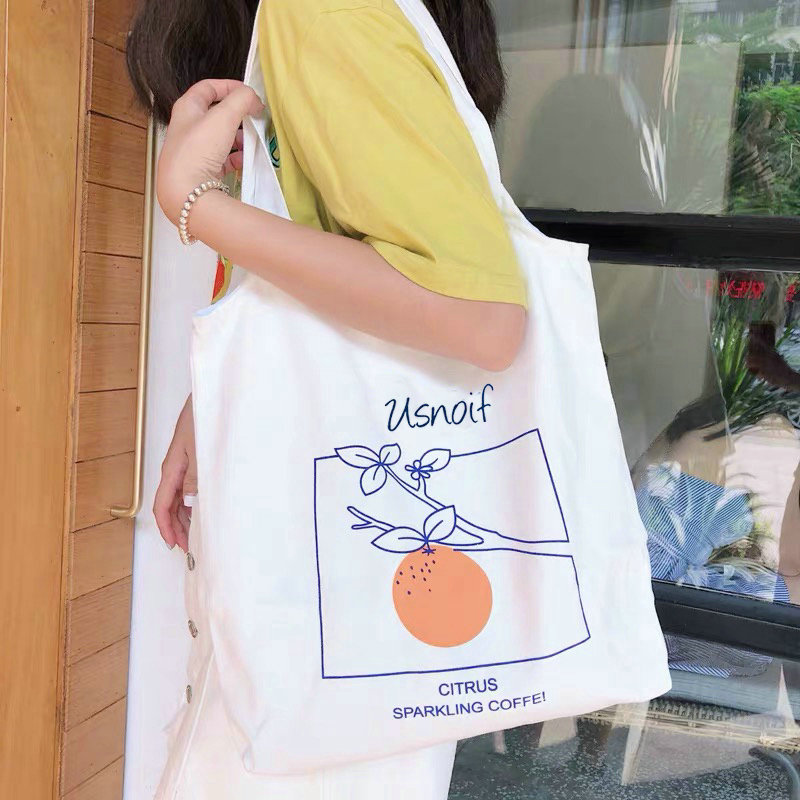 Day Inches Little Qing New Girl 100 hitch student large capacity sails cloth bag ladies single shoulder bag minimalist art canvas bag