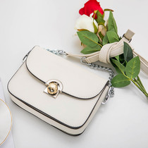 Compound Master Lunar New Years weekend Wang Xiaolu stars Tongan Bau Package Retro Oblique Satchel Small Square Bag Brief and Shoulder Bag Women Tide