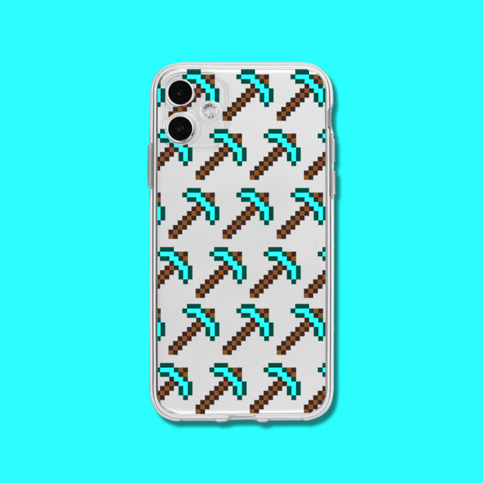 Style 3 — Minecraft Creeper Collage iPhone Case