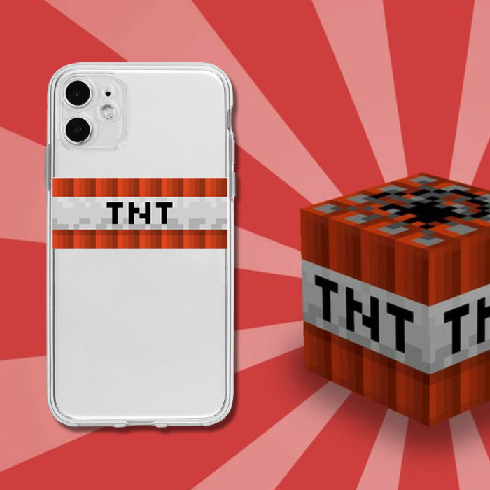 Style 2 — Minecraft Creeper Collage iPhone Case