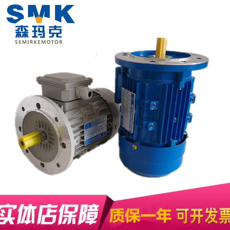 Current goods supply Italian SMK Senmak three-phase asynchronous motor YS6324 standing 0 18KW aluminum shell motor