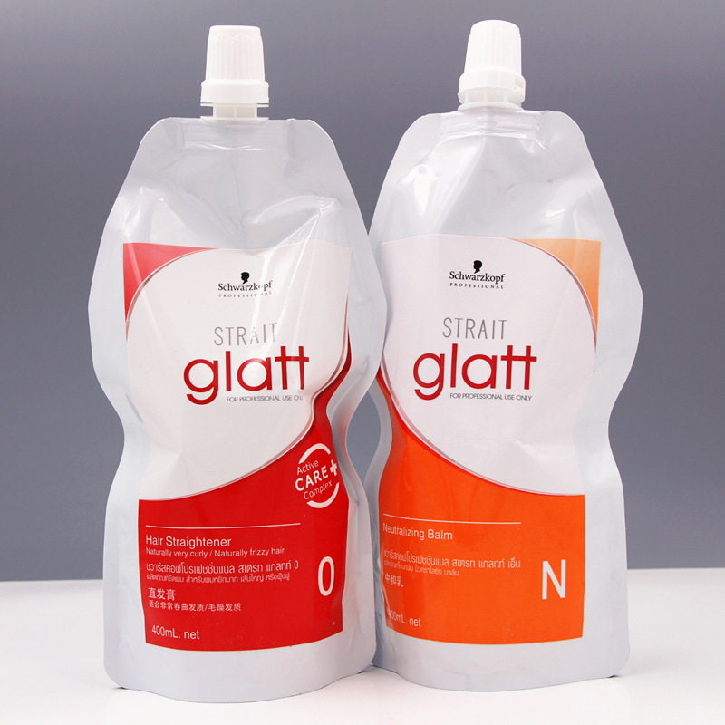 Schwarzkopf hair straightening cream permanent styling does not hurt hair a comb straight clip-free softener perm hair soft home