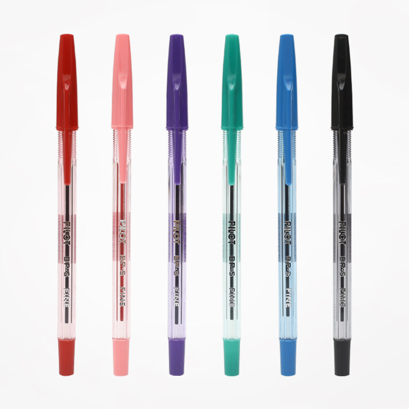 6 Bagle Ball Pen PILOT BP-S colour ballpoint pen atom pen pecking woodpecker classic