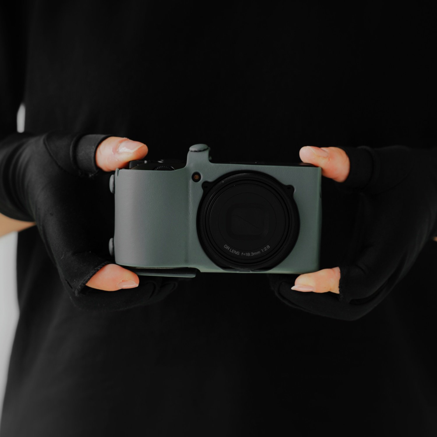 Genuine Leather Half Case for Ricoh GR4 GRⅣ Camera Protective 