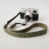 cam-in camera strap ostrich leather adjustable SLR lanyard retro literary digital crossbody micro single shoulder strap