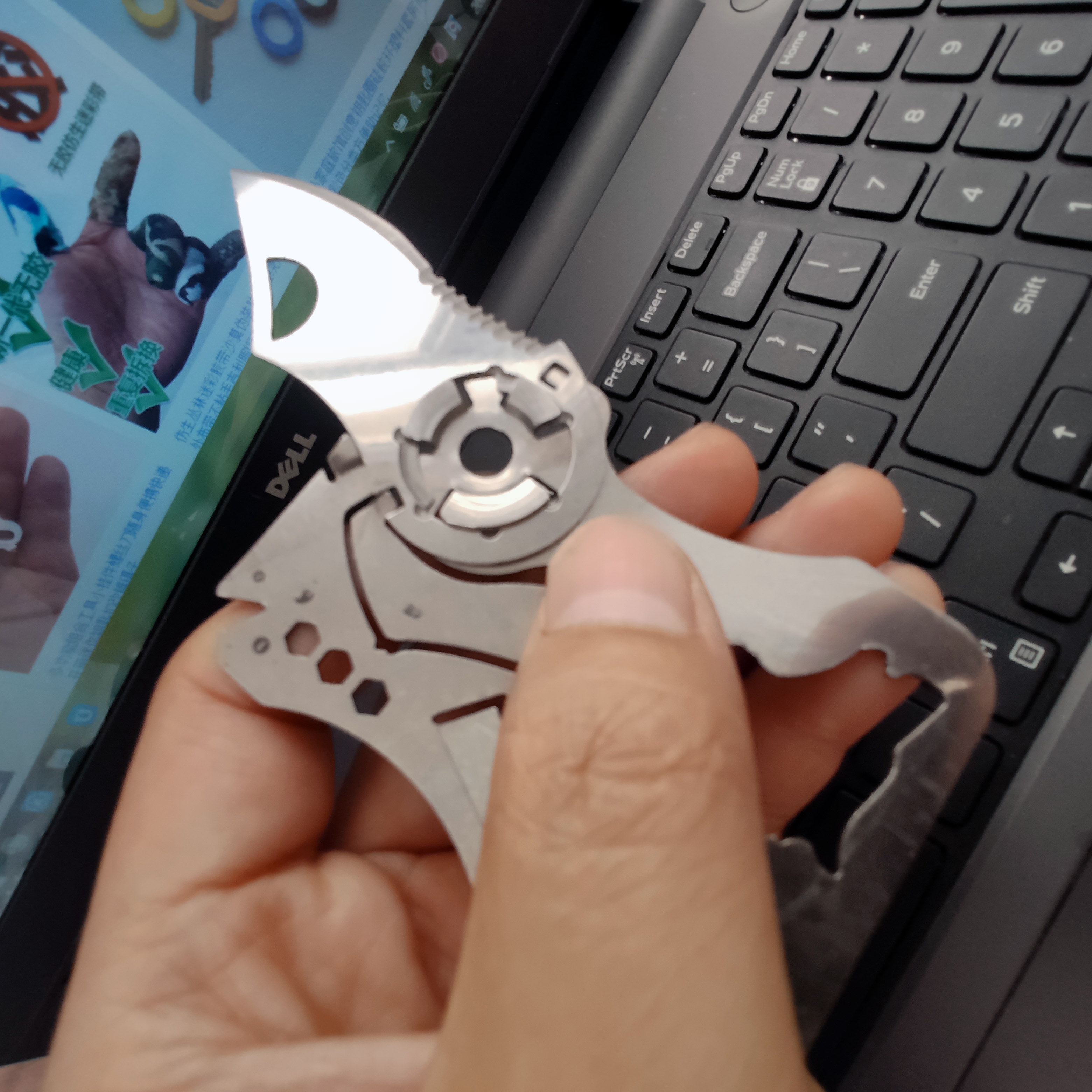 Cutter portable carry-on Mini field sharp and creative outdoor folding delicate small special combat safety-Taobao