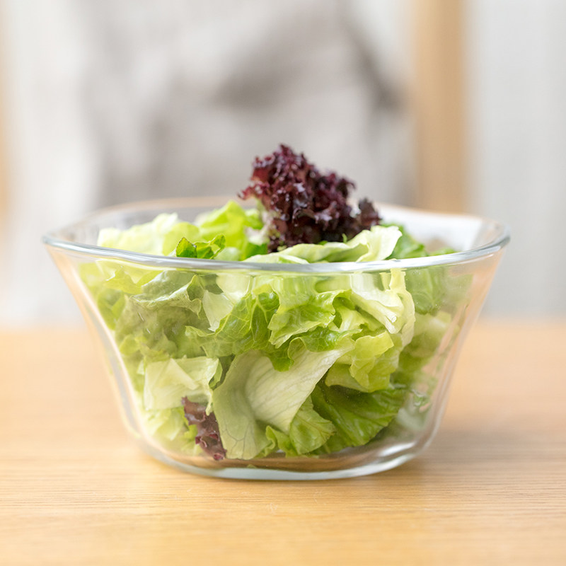 Japan Aderia Stoneware Aderia Glass Irregular Minima Minima Glass Bowl Dessert Bowl of Salad Bowl