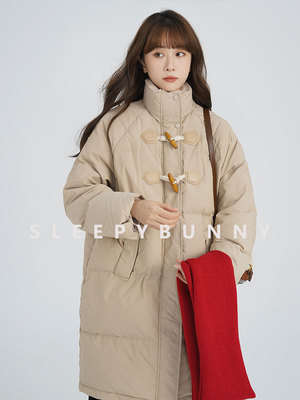 taobao agent Coat, retro keep warm long jacket, mid-length