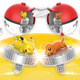 ແທ້ຈິງ Pokémon Magic Gyro Toy Pikachu rotating ຕໍ່ສູ້ກັບເດັກນ້ອຍ Boy Fantasy Gyro Plate