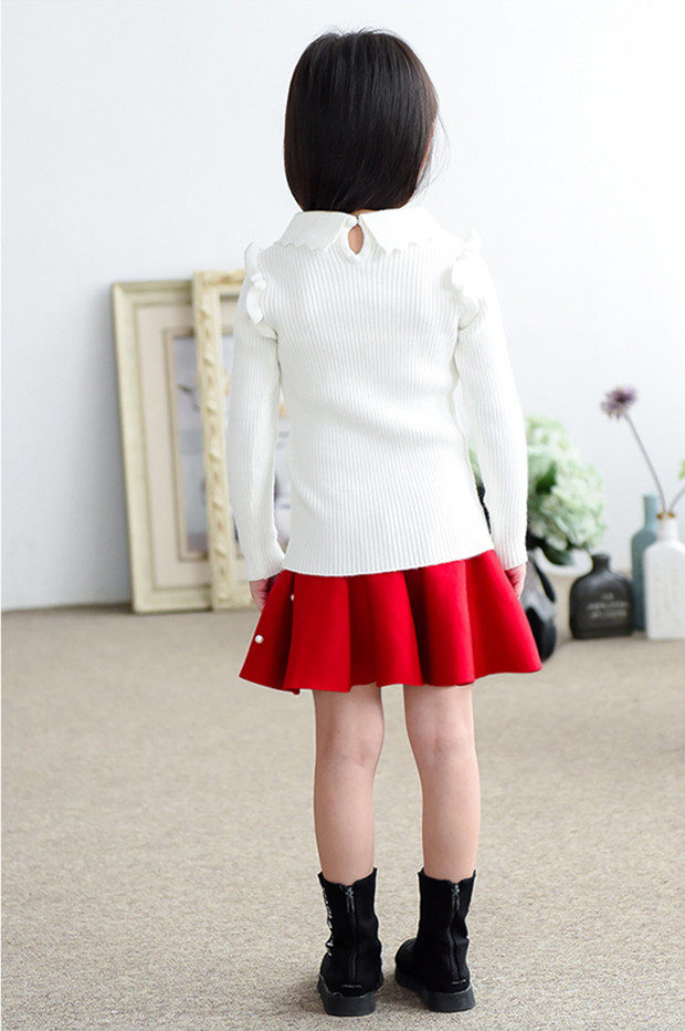 Jupe fillette en mélange - Ref 2048939 Image 10