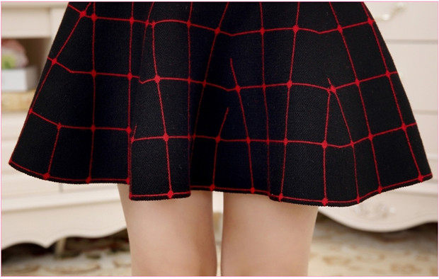 Jupe fillette en mélange - Ref 2048939 Image 41